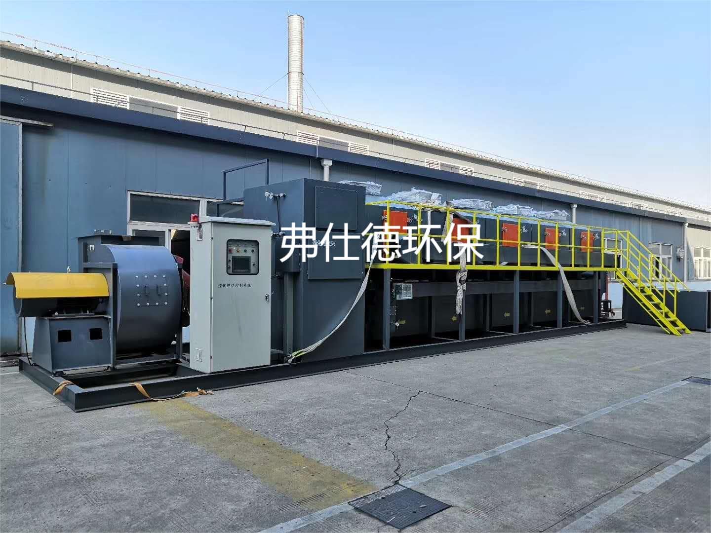 上海市变压器行业喷漆废气处理工程（4万风量）